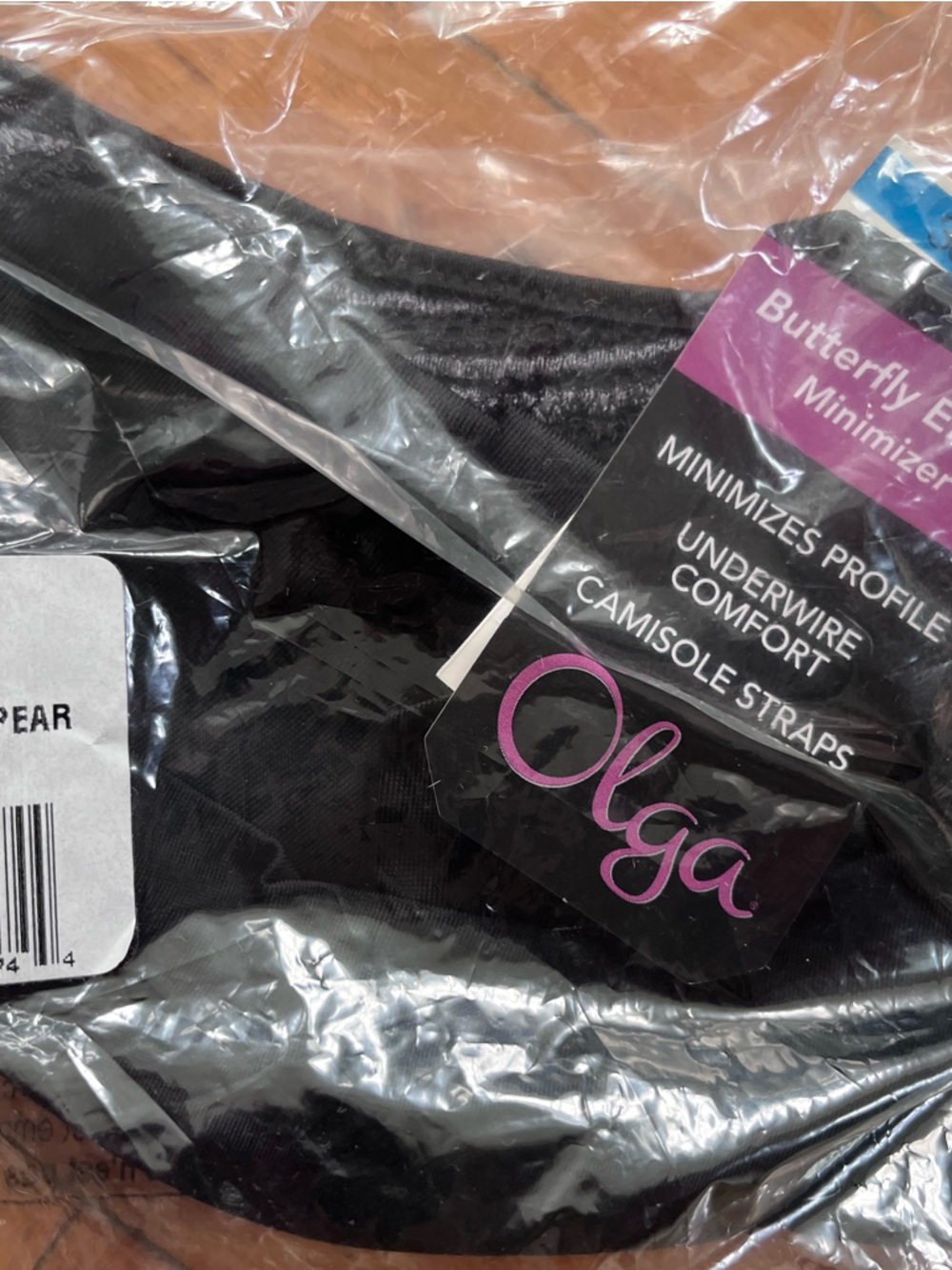 NWT Olga Butterfly Effect Minimizer Bra - Picture 2 of 2